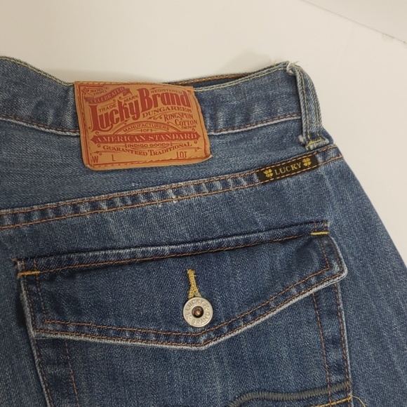 Men Lucky brand short inseam straight leg size 40 - Picture 3 of 8